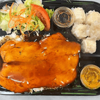 Best L6. Salmon Teriyaki with Shumai Lunch in Brooklyn, NY